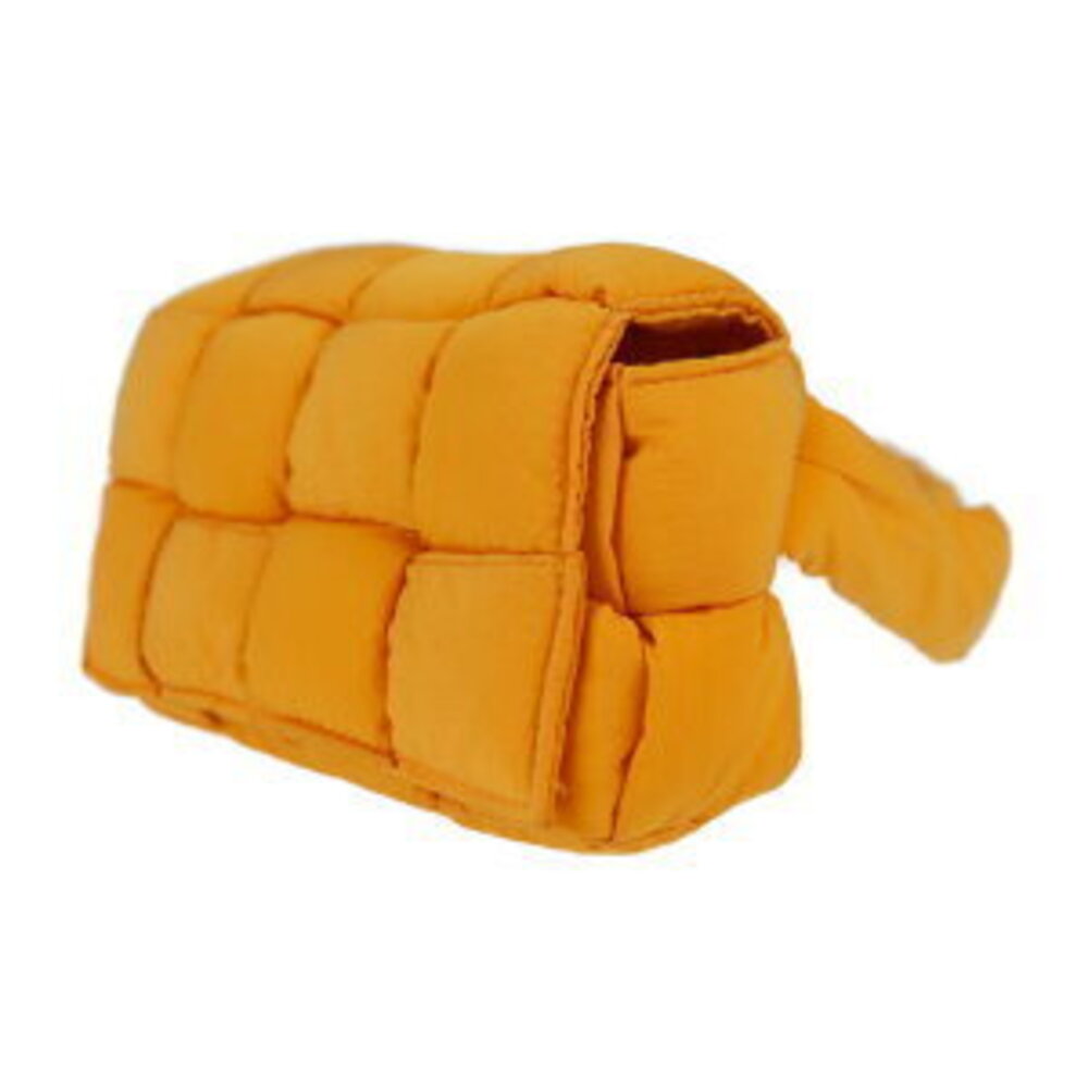 Bottega Veneta Bag Cassette Shoulder Waist Tech Padded Intrecciato Maxi Orange